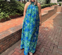 Entro - Halter Maxi Dress