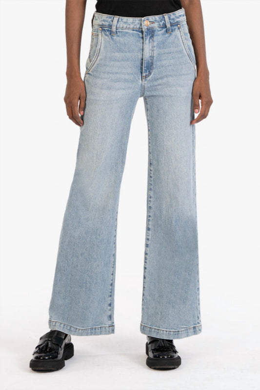 Kut From The Kloth - Meg High Rise Trouser Wide Leg Jean