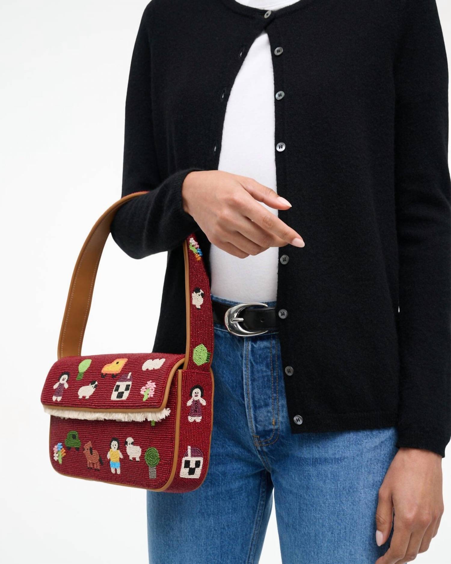 Staud - Tommy Beaded Bag