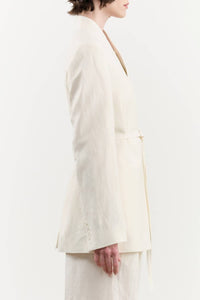 Christian Wijnants - Long Sleeves Blazer With Additional Scarf