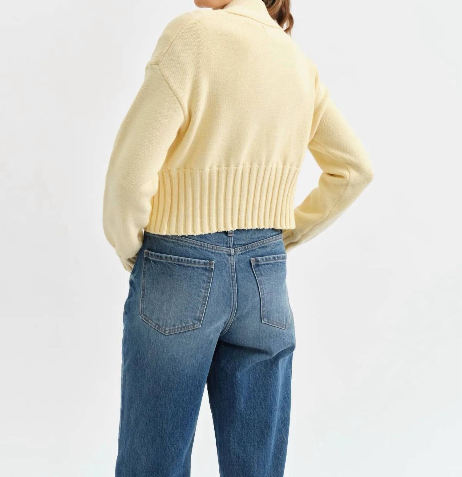 Daze - Eden Cropped Cardigan