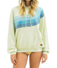 Aviator Nation - Wave Stripe 4 Relaxed Pullover Hoodie
