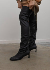 Tela - Women's Leather Heeled Boots