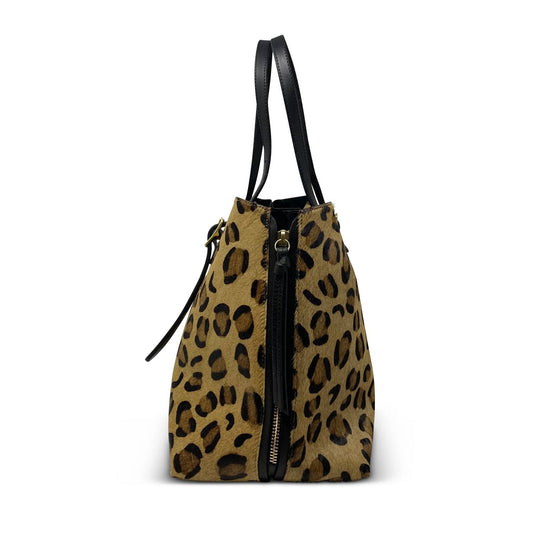 Kempton & Co. - Leopard Kingsbridge Tote