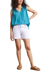 Tribal - Pull on Short with Buttoned Belt Loops