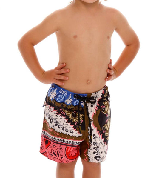 Agua Bendita - Antiq Nick Swim Trunks - Unisex