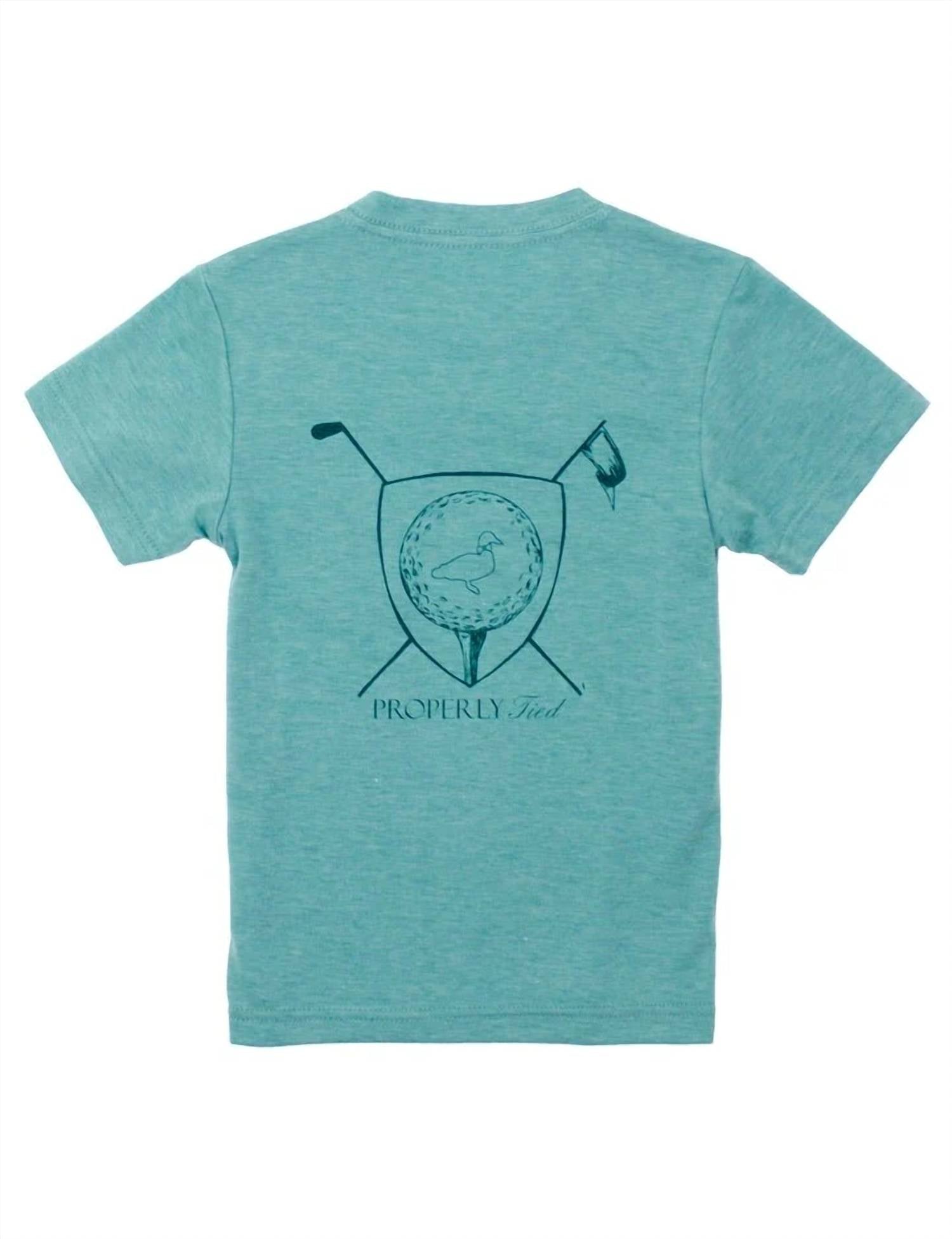 Properly Tied - Boy's Portland Pocket Short Sleeve Tee