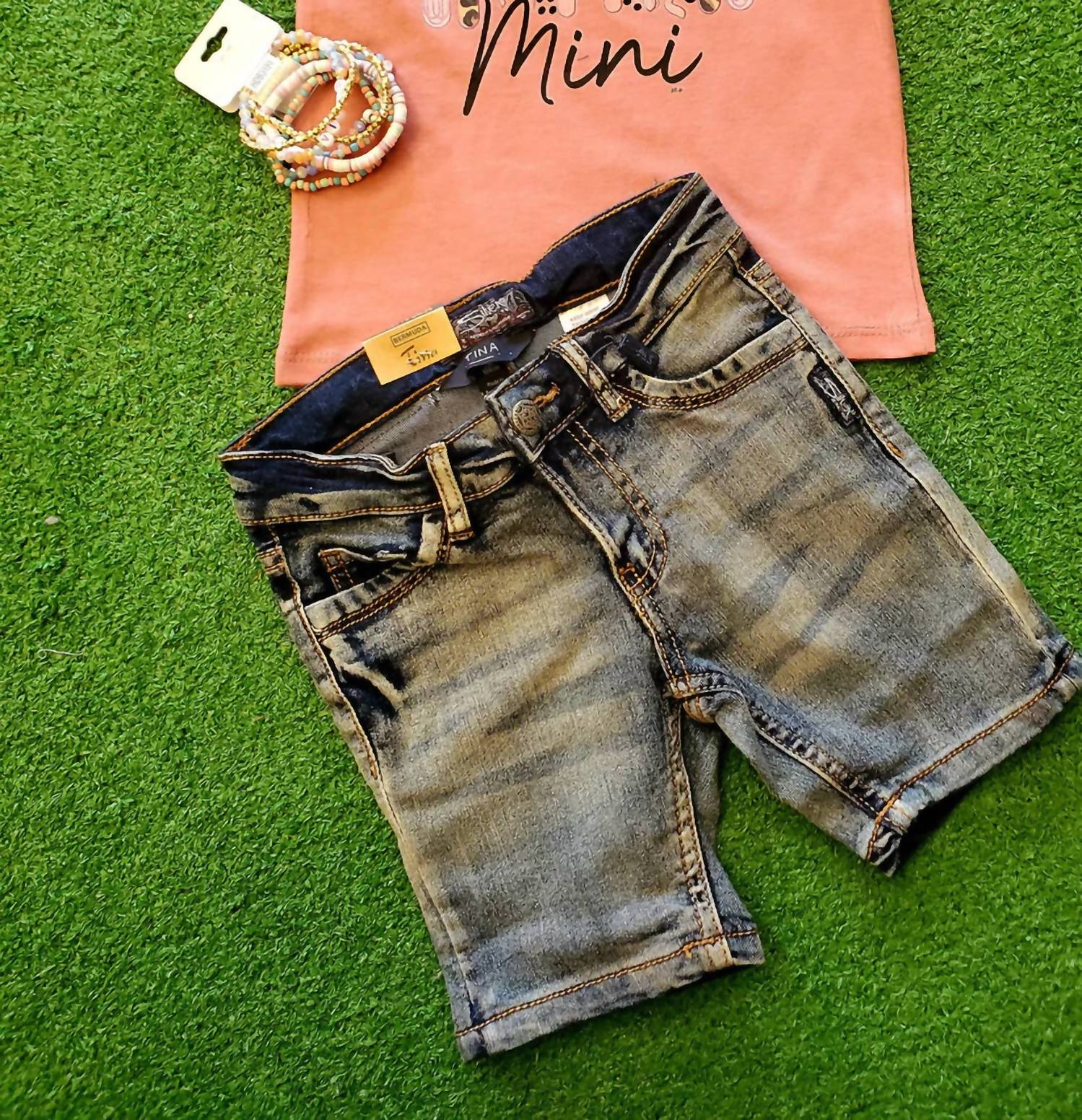 Silver Kids - Girl's Tina Denim Shorts