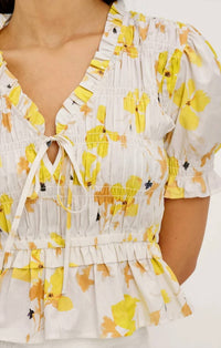Rails - Fontaine Short Puff Sleeve Top