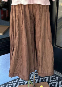 Namsar - Dark Earth Wide Leg Pants