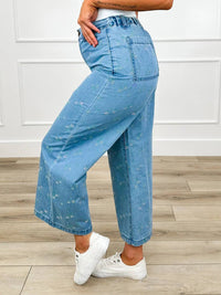 Wishlist - Spring Love High-rise Cotton Cropped Jeans
