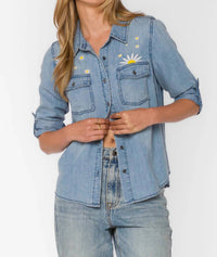 Velvet Heart - Easton Cowboy Blue Shirt
