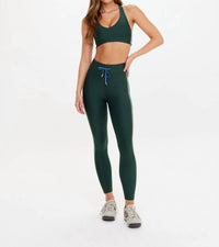 THE UPSIDE Maneki 25in Midi Pant in racing green - women's pants - view 4