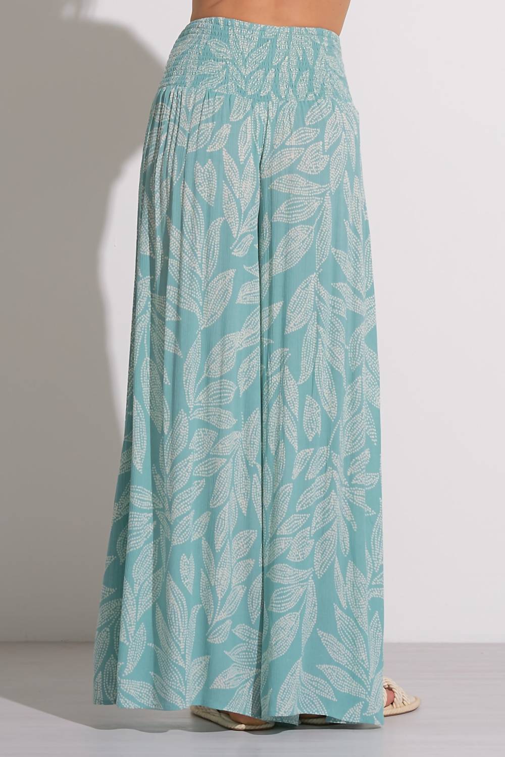 Elan - Cartagena Print Palazzo Pants