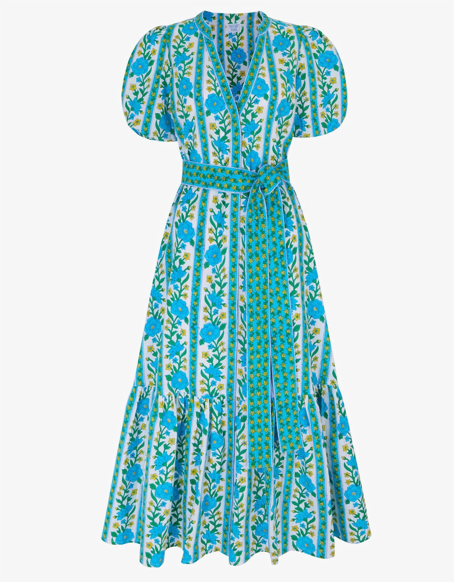 Pink City Prints - Daisy Midi Dress