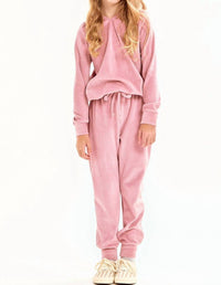 Good Girl - Vivianne Velvet Hoodie And Pants Set