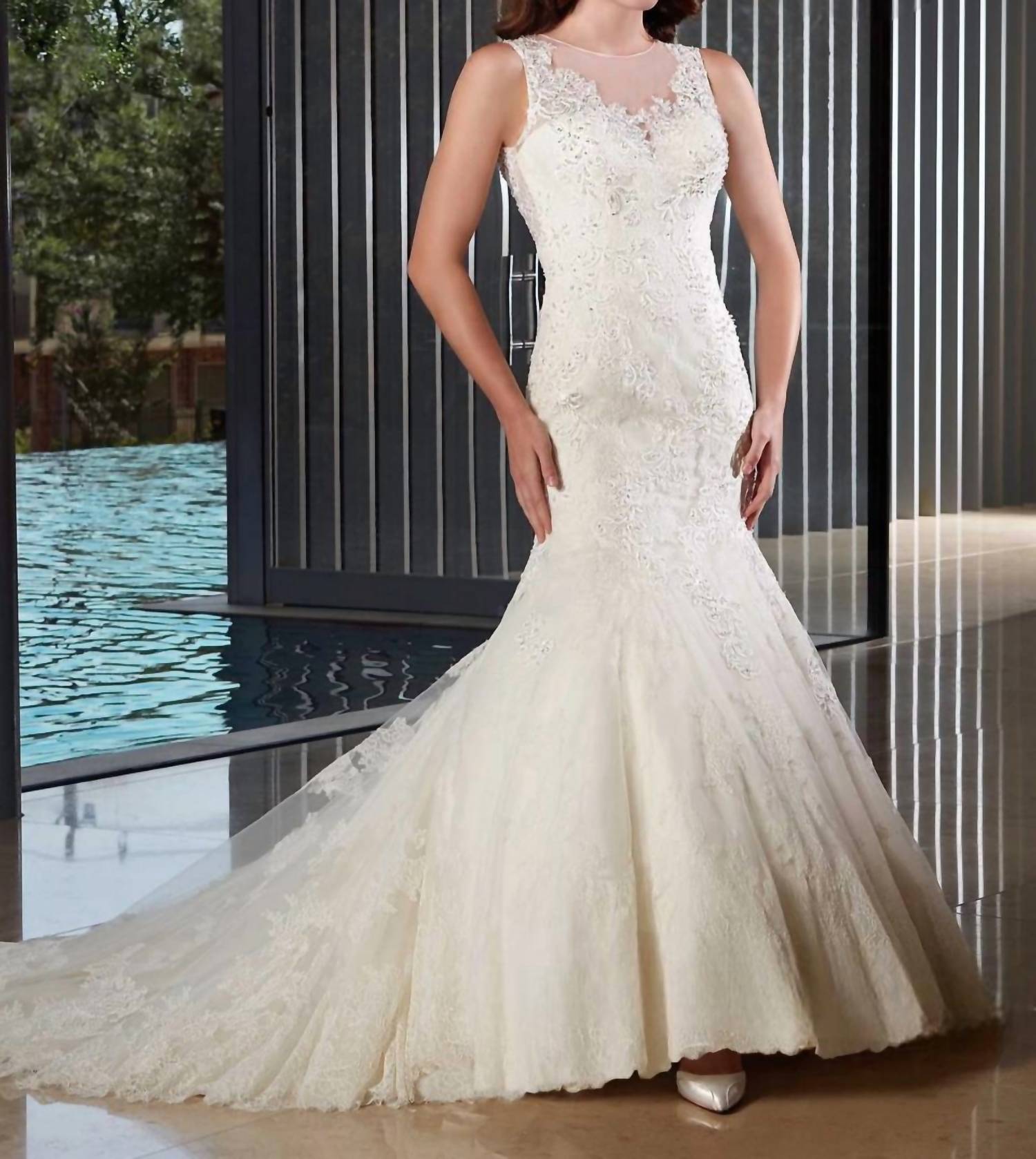 Karelina Sposa - Mermaid Trumpet Lace Dress