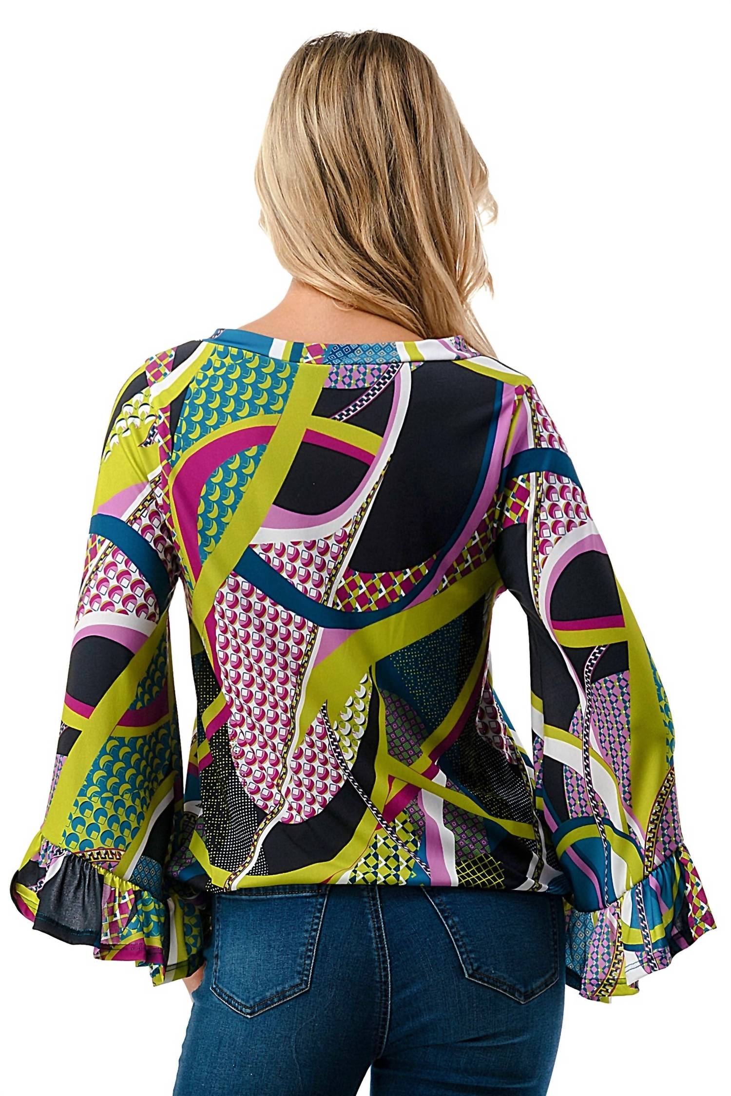 Vava - IVY FRON TIE VNECK TOP