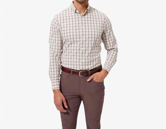 Mizzen + Main - Leeward Trim Long Sleeve Shirt