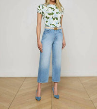 L'Agence - June Crop Stovepipe Jean