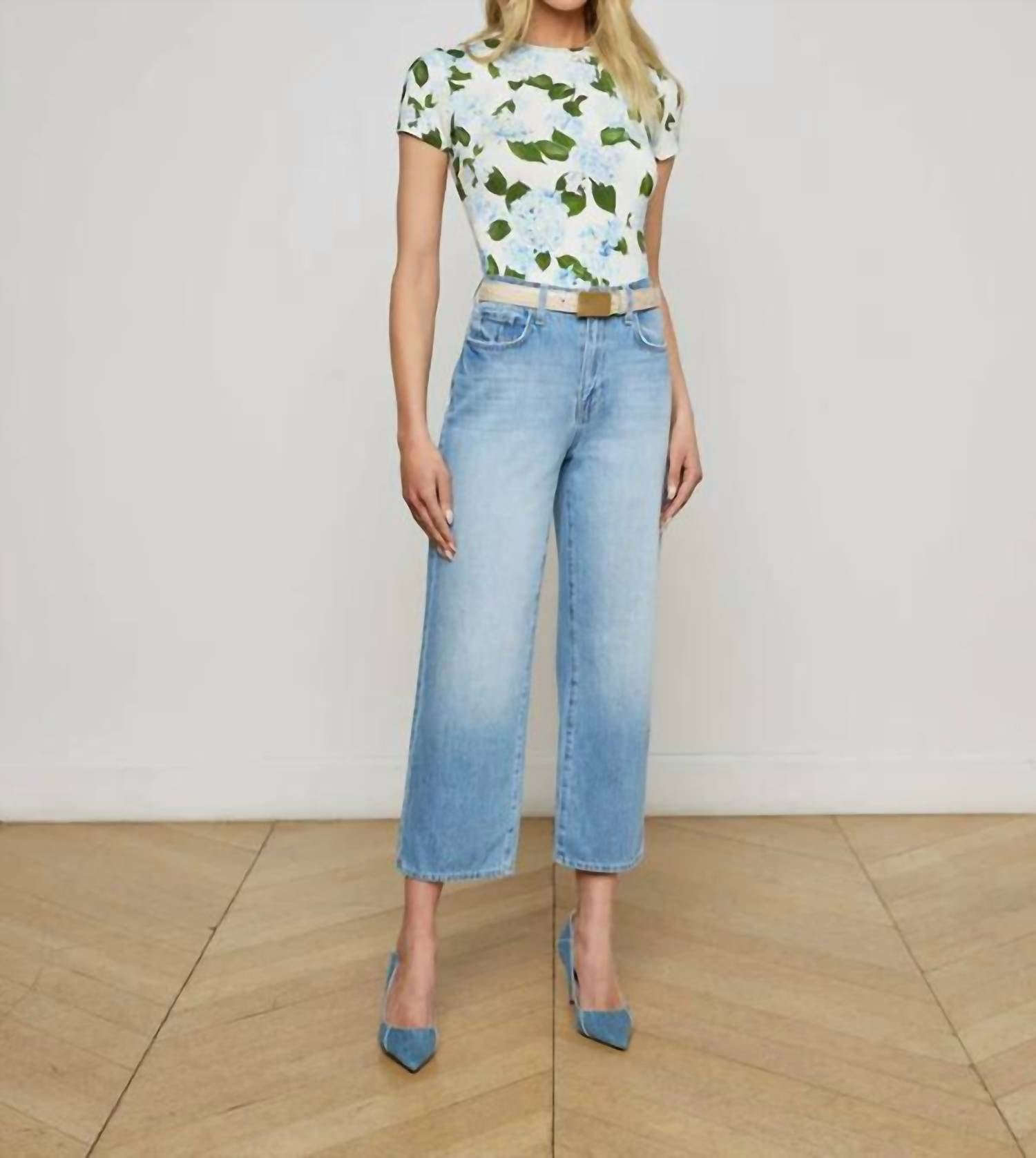 L'Agence - June Crop Stovepipe Jean