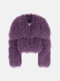 The Attico - Mongolia Fur Bomber Jacket