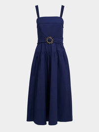 Saloni - Poplin Zinnia Dress