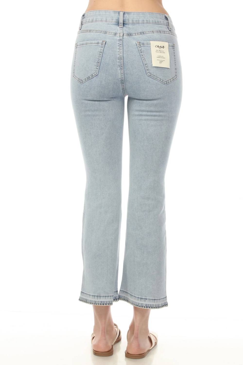 Charlie B - Cropped Flare Jeans