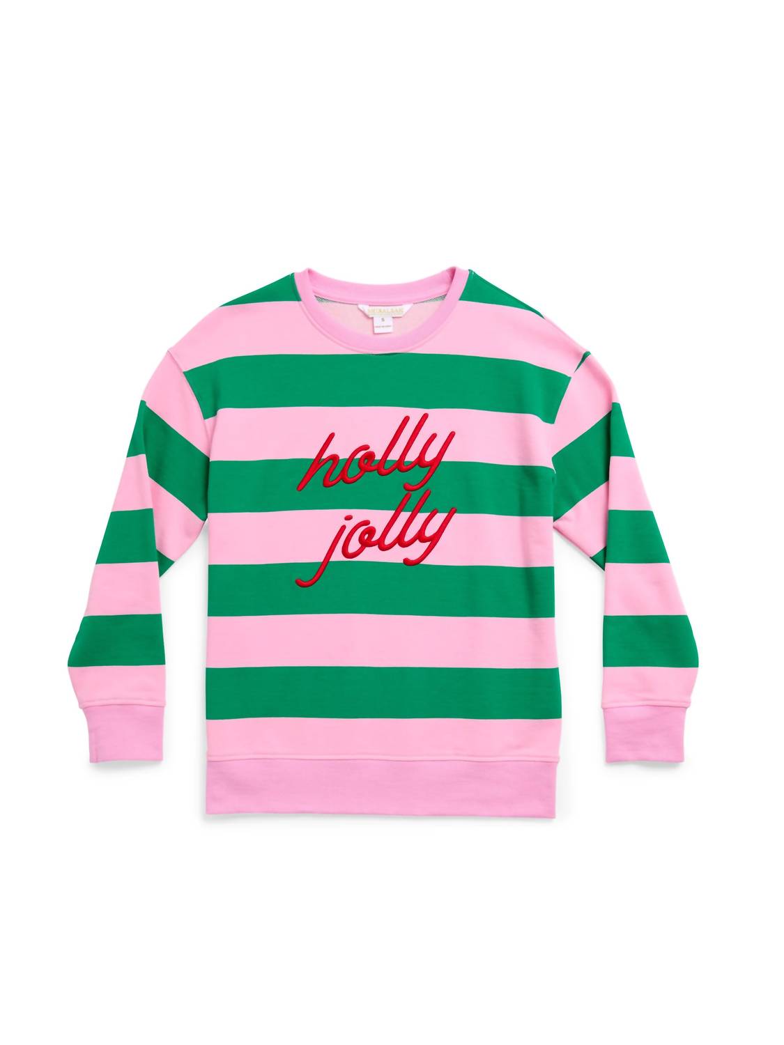 Shiraleah - Holly Jolly Striped Sweatshirt