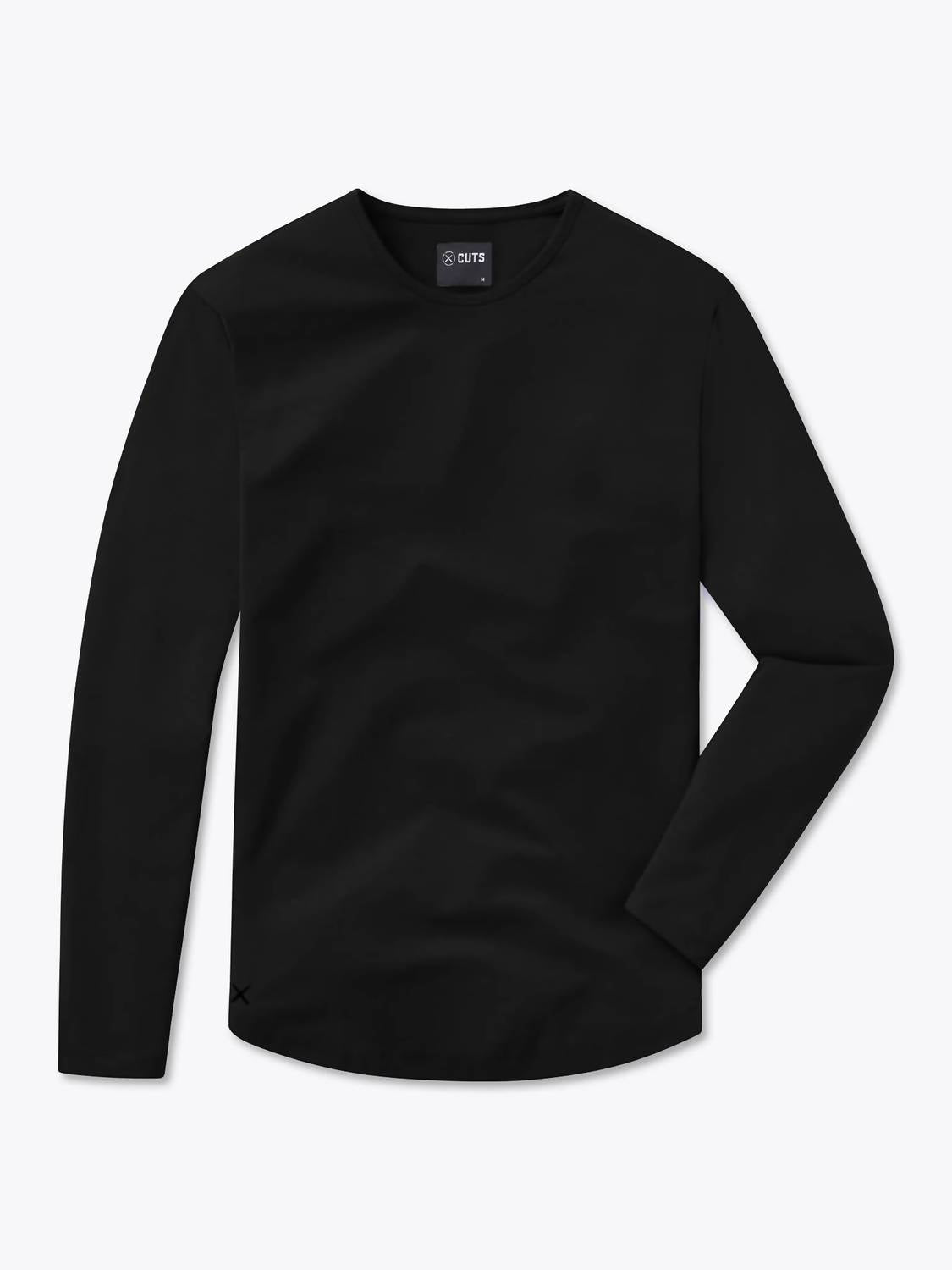Cuts - Ao Long Sleeve Curve-hem Tee