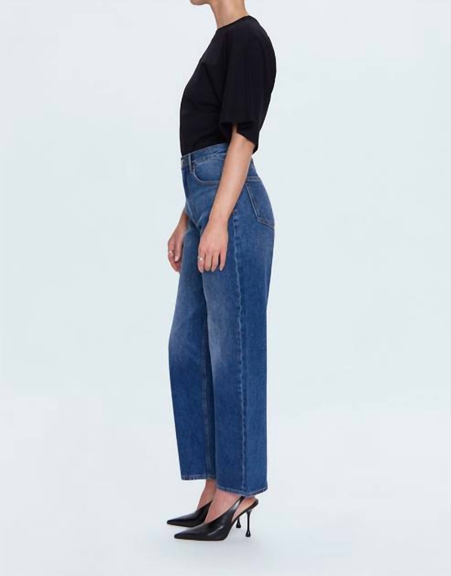 Pistola - Wes High Rise Barrel Jean