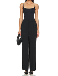 Good American - Luxe Suiting Column Trouser