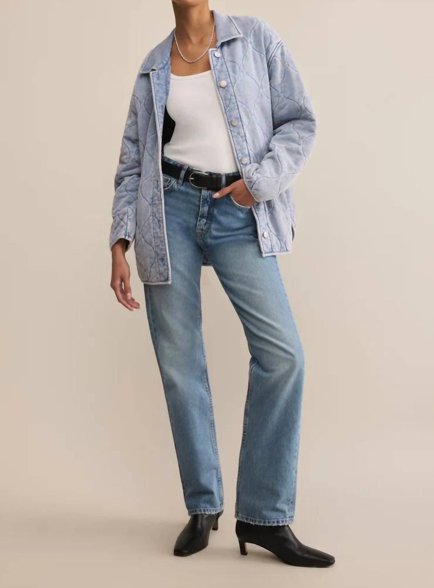 Z Supply - Boulder Knit Denim Jacket
