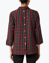 Hinson Wu - Aileen Plaid Top