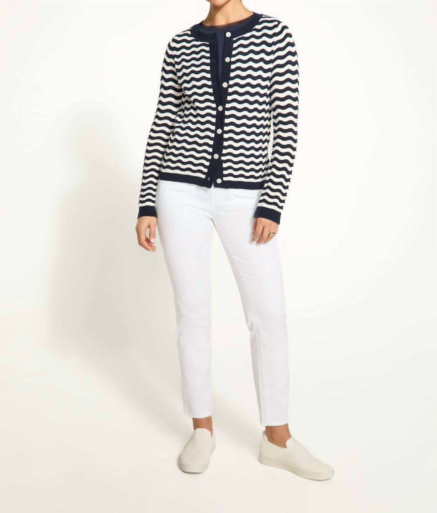 Fdj - Wave Stitch Cardigan