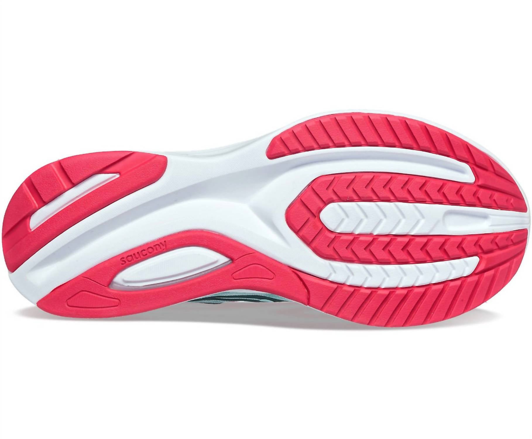 SAUCONY Women's Guide 16 Running Shoe in mineral rose - women's shoe - detail view