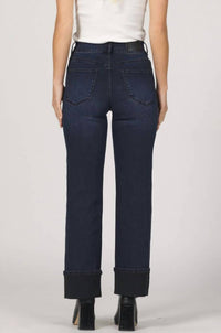 Dear John Denim - Holly Straight Leg Cuffed Jeans