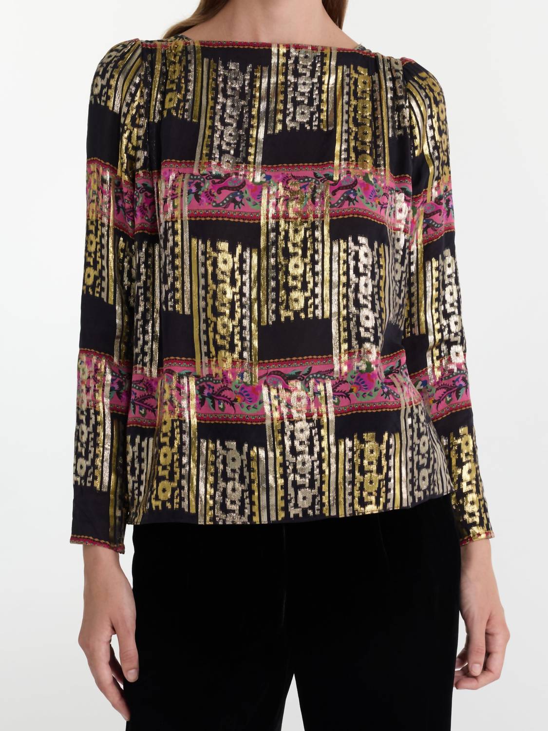 Saloni - Kerri Long Sleeve Top