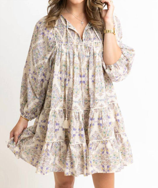 Karlie - BOHO FLORAL TIER DRESS