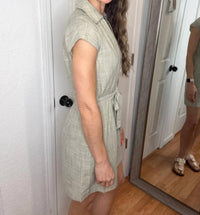 Thread & Supply - Sable V Neck Mini Dress