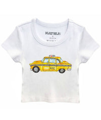 Katie J Nyc - Girl's Ny Taxi Tee