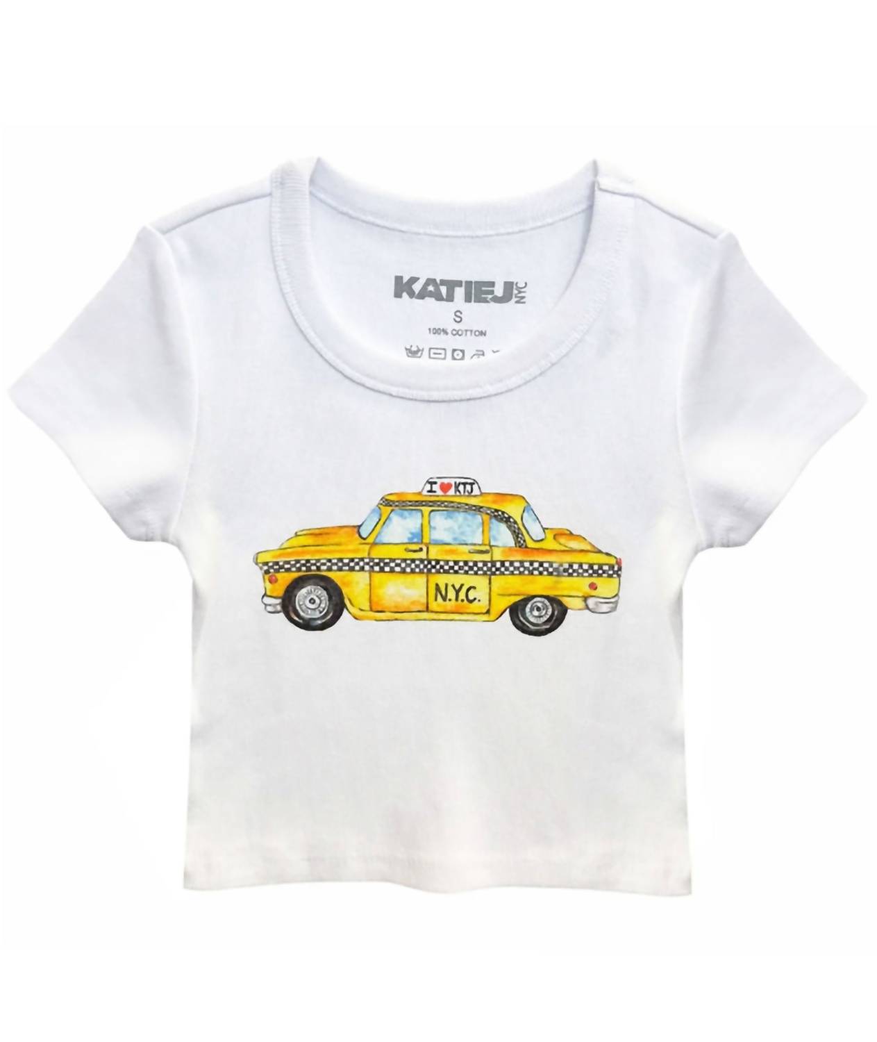 Katie J Nyc - Girl's Ny Taxi Tee
