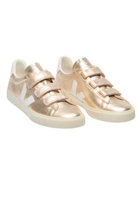 Veja - Women's Recife Logo Leather Sneakers