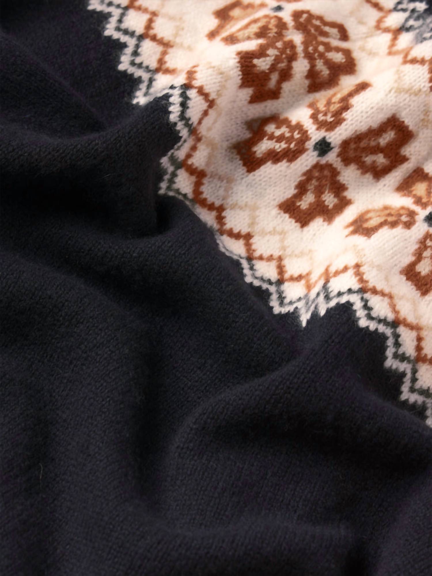 Frame - Cashmere Fairisle Cardigan