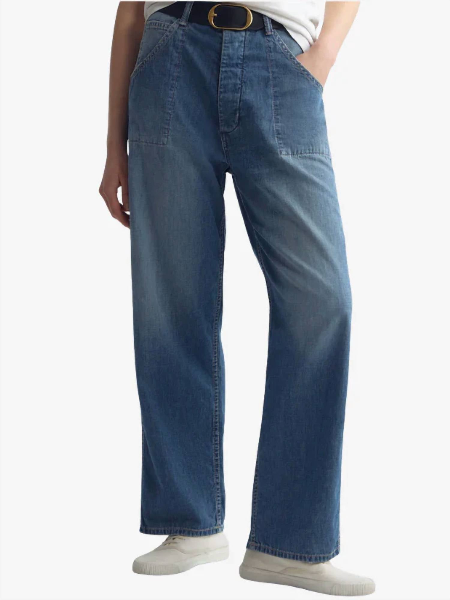 Nili Lotan - Whitney High Rise Non Stretch Pant