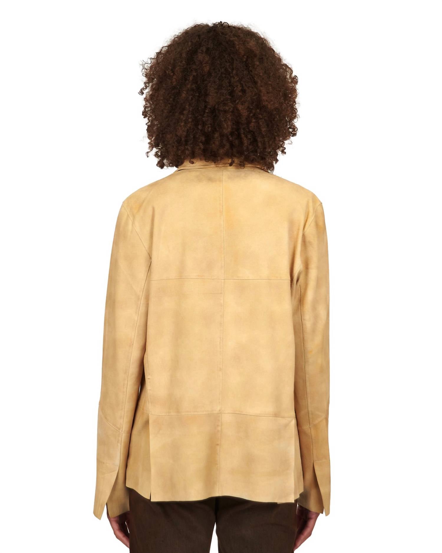 Jakett - Lucia Waxed Suede Jacket