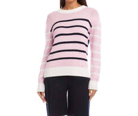 Karen Kane - Stripe Crewneck Sweater