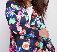 Charlie B - Printed Linen Blazer