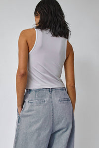 Color Blocked Sleeveless Top