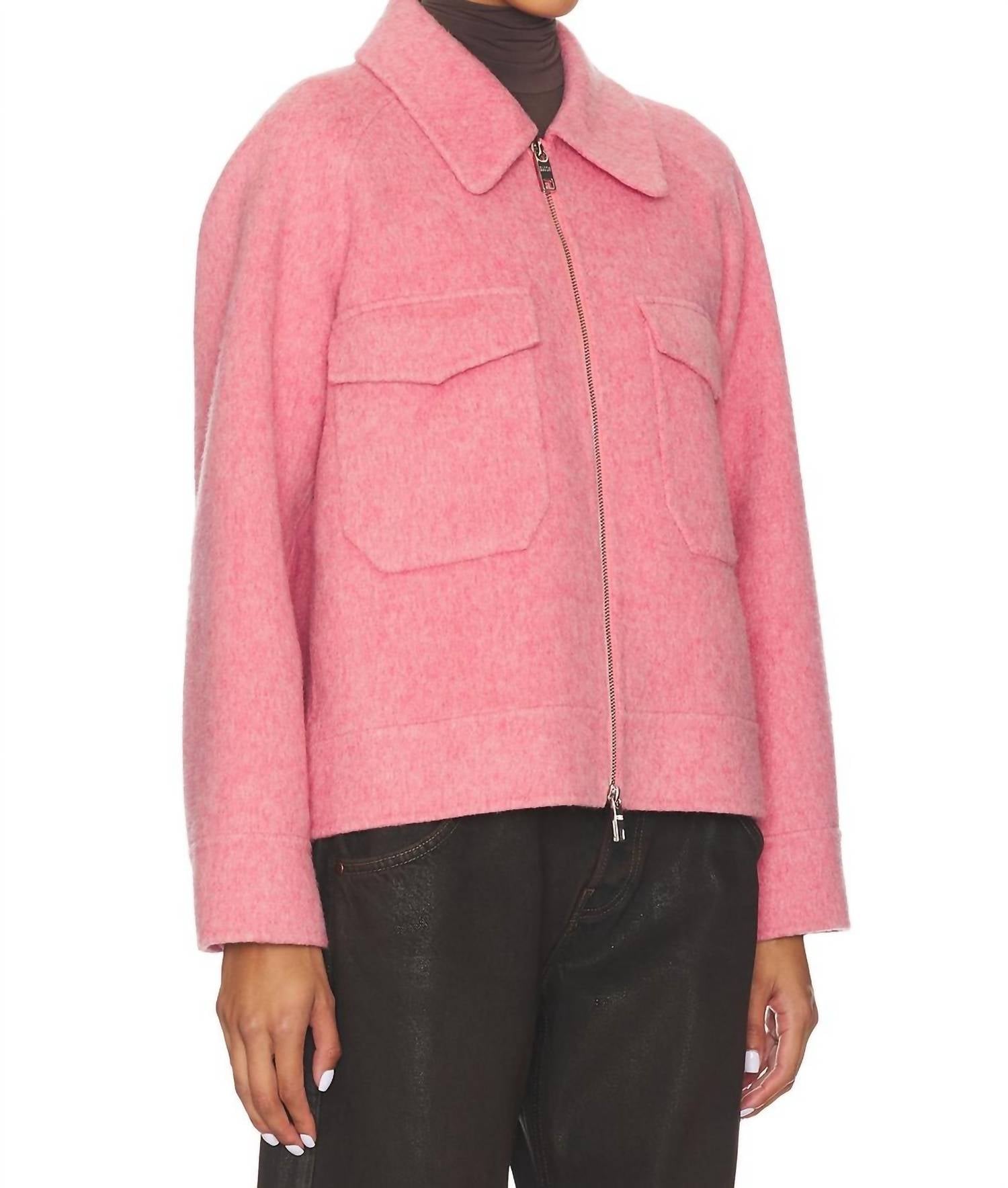 Rails CHEYANNE JACKET in heather rose - women's jacket - detail view
